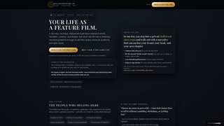 Screenshot of hollywoodstorylab.com