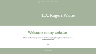 Thumbnail of larogerswrites.com