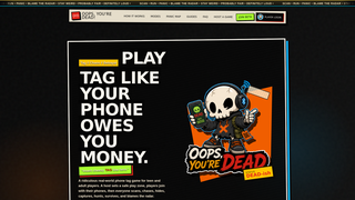 Screenshot of oopsyouredead.com
