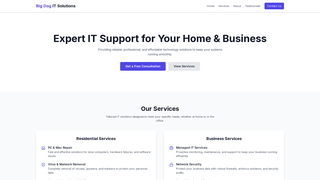 Thumbnail of bigdogitsolutions.com