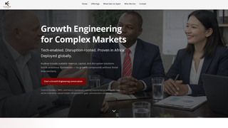 Screenshot of kudlowadvisory.com