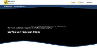 Thumbnail of alandenterprise.com