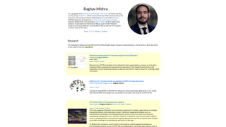 Thumbnail of raghavmishra.com