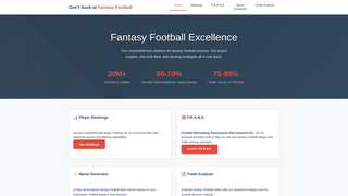 Thumbnail of dontsuckatfantasyfootball.com