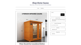 Thumbnail of shophomesauna.com