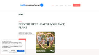 Thumbnail of healthinsurancesbazaar.com
