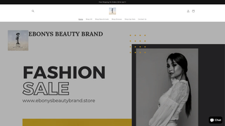 Thumbnail of ebonysbeautybrand.com