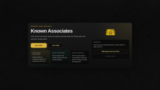 Screenshot of knownassociates.io