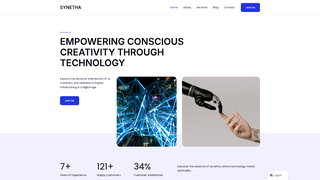Thumbnail of synetha.com