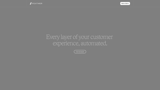 Screenshot of featherhqai.com