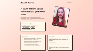 Screenshot of mellowmatch.app