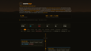 Screenshot of wormsign.io