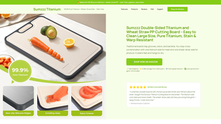 Thumbnail of sumzzztitaniumcuttingboard.com