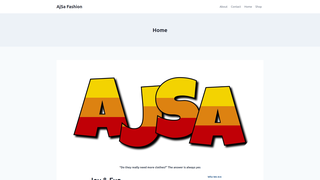 Thumbnail of ajsafashion.com