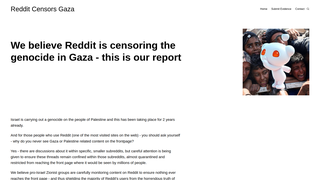 Thumbnail of redditcensorsgaza.com