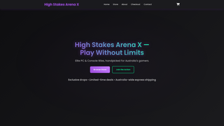 Thumbnail of highstakesarenax.com