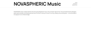 Thumbnail of novaspheric.com