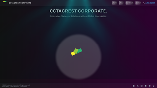 Screenshot of octacrestcorporate.com