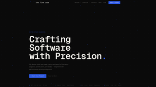 Screenshot of thefinecode.com