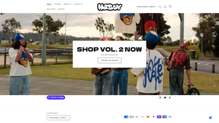 Thumbnail of hazeyclothing.com