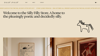 Thumbnail of sillyfillystore.com