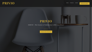 Thumbnail of priviocoffee.com