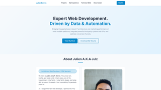 Screenshot of julienborres.online