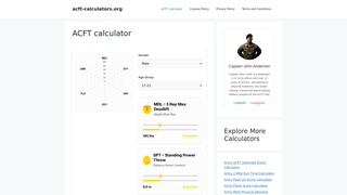 Thumbnail of acft-calculators.org
