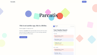Screenshot of parentis.app