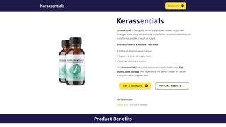 Thumbnail of kerassentialsfunguscure.com