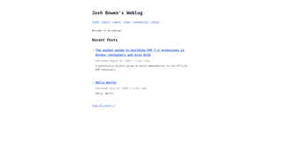 Thumbnail of joshbowen.net