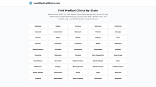 Thumbnail of localmedicalclinics.com