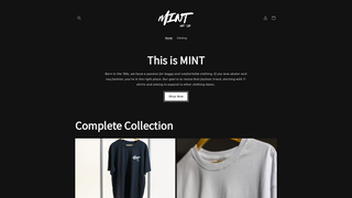 Thumbnail of mintlabelclothing.com