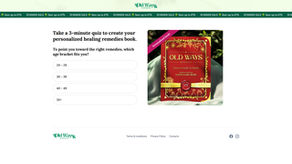 Thumbnail of oldwaysremedies.com
