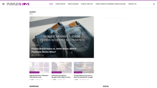 Thumbnail of purpleislove.com