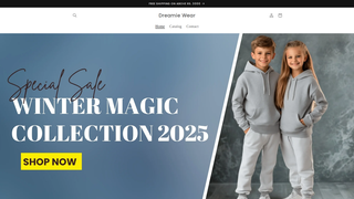 Thumbnail of dreamiewear.com