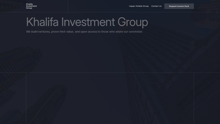 Thumbnail of khalifainvestmentgroup.com