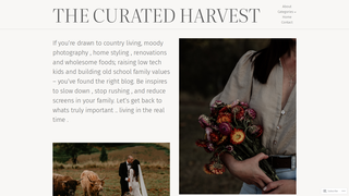 Thumbnail of thecuratedharvest.com