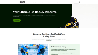 Thumbnail of icehockeymania.com