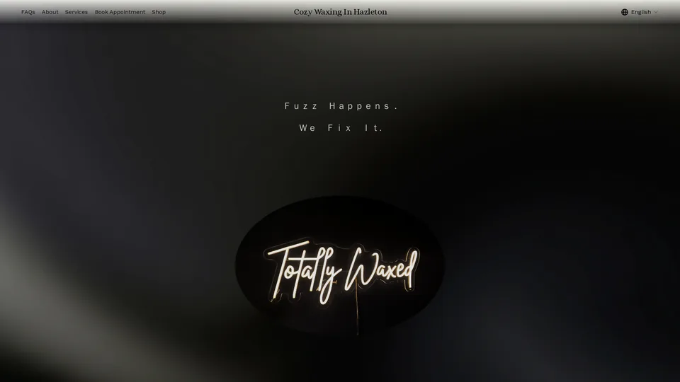 Screenshot of totallywaxed.com