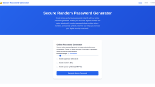 Thumbnail of generator-password.com
