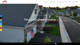 Screenshot of leannefacerrealtor.com