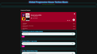 Thumbnail of progressivehousetechno.com