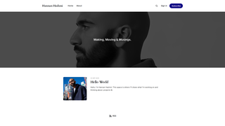 Thumbnail of hannanhashmi.com
