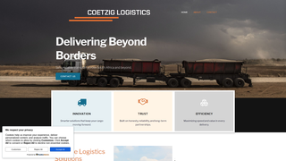 Thumbnail of coetziglogistics.com