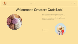 Screenshot of creatorscraftlab.com