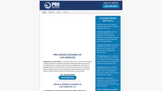 Thumbnail of prodraincleaninglosangeles.com