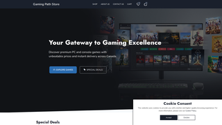 Thumbnail of gamingpathstorm.com