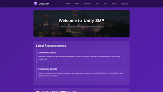Thumbnail of unitymcsmp.com