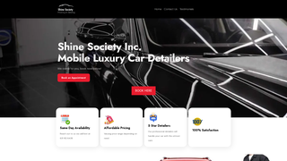 Thumbnail of shine-society.net